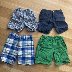 Janie and Jack 2T Shorts Bundle | 100% Cotton, Linen Blends